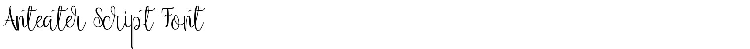 Anteater Script