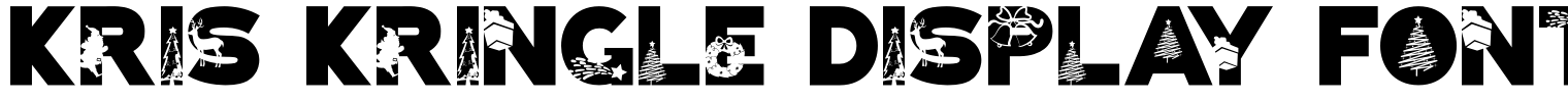 Kris Kringle Display Font