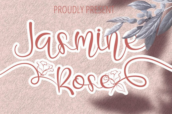 Jasmine Rose Calligraphy Font - Download fonts