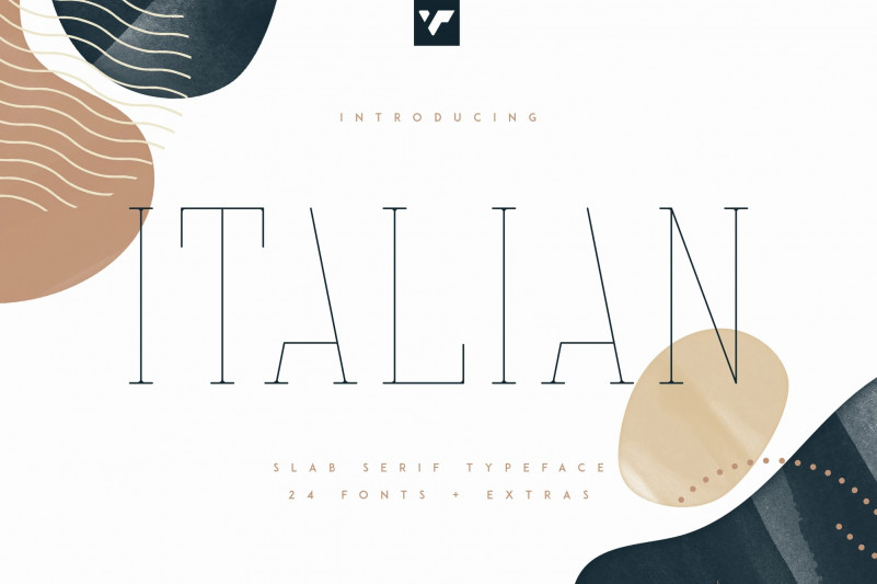 ITALIAN Slab Serif Font - Download fonts