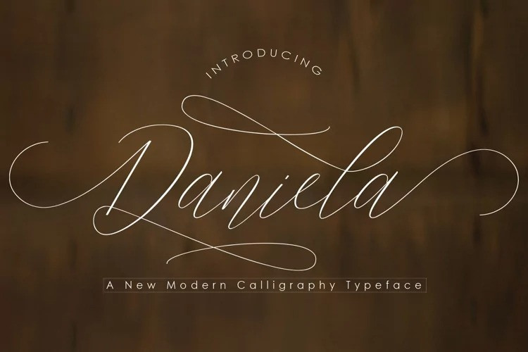 Daniela Script Font - Download fonts