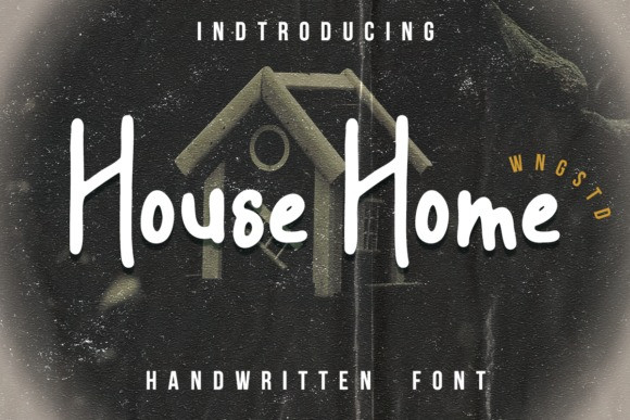 House Home Handwriting Font - Download fonts