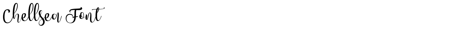 Chellsea Font