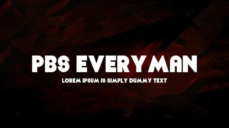 PBS Everyman Font - Download fonts