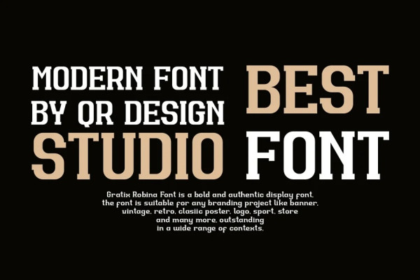 Gratix Robina Font - Download fonts