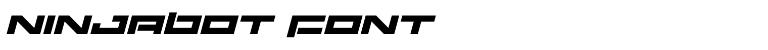 Ninjabot Font