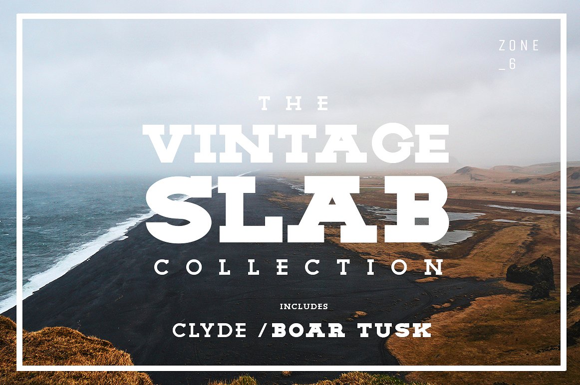 Download The Vintage Slab Fontlot Com SVG Cut Files