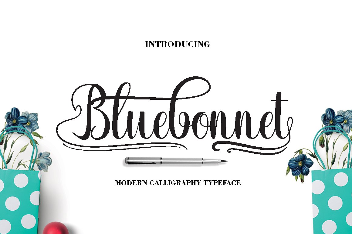 Bluebonnet Script