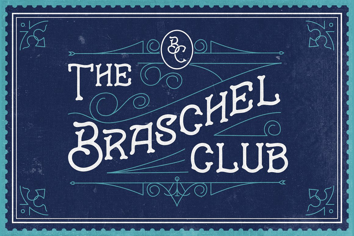 Braschel Club Typeface Braschel Club Typeface