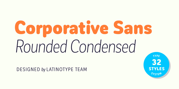 Corporative Sans Round Condensed Corporative Sans Round Condensed