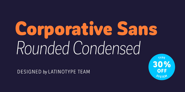 Corporative Sans Round Condensed Corporative Sans Round Condensed