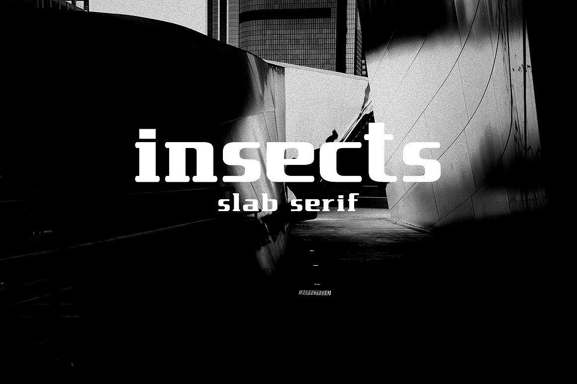 insect slab serif