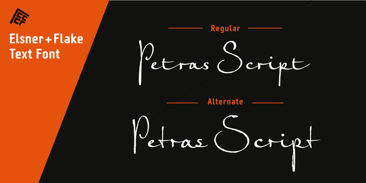 Petras Script EF