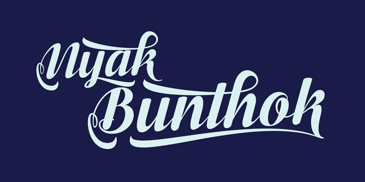 Bunthok Script Bunthok Script