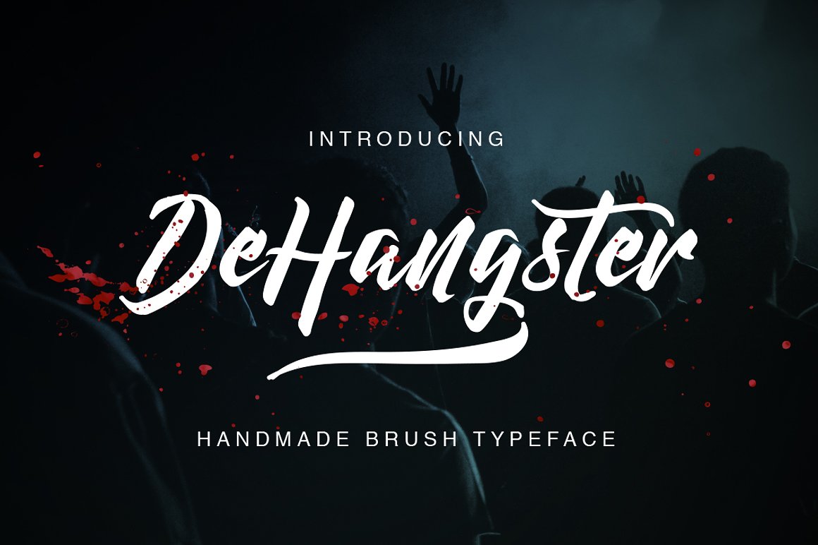 DeHangster Typeface DeHangster Typeface
