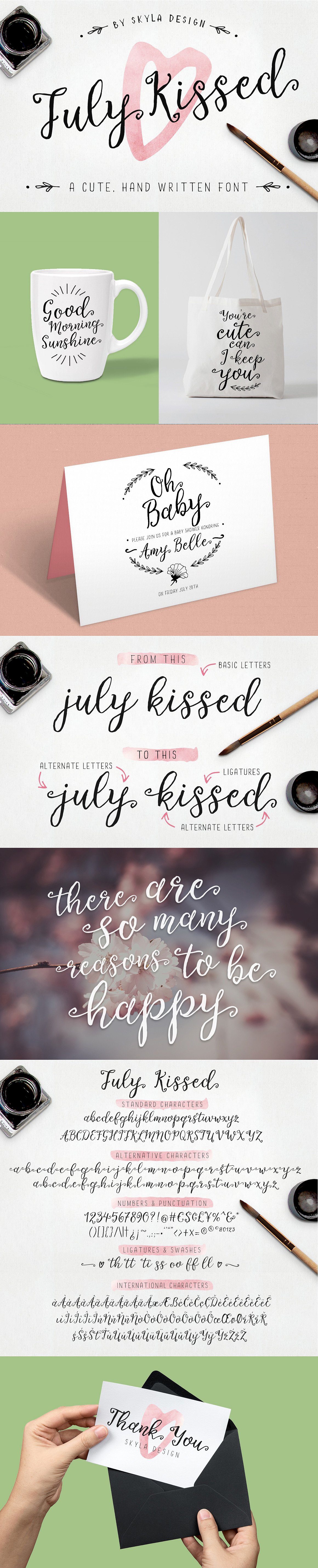 July Kissed Script
