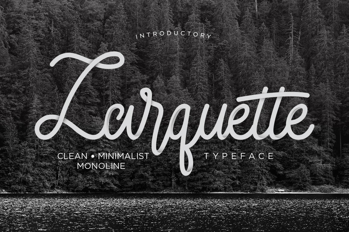 Larquette Typeface Larquette Typeface