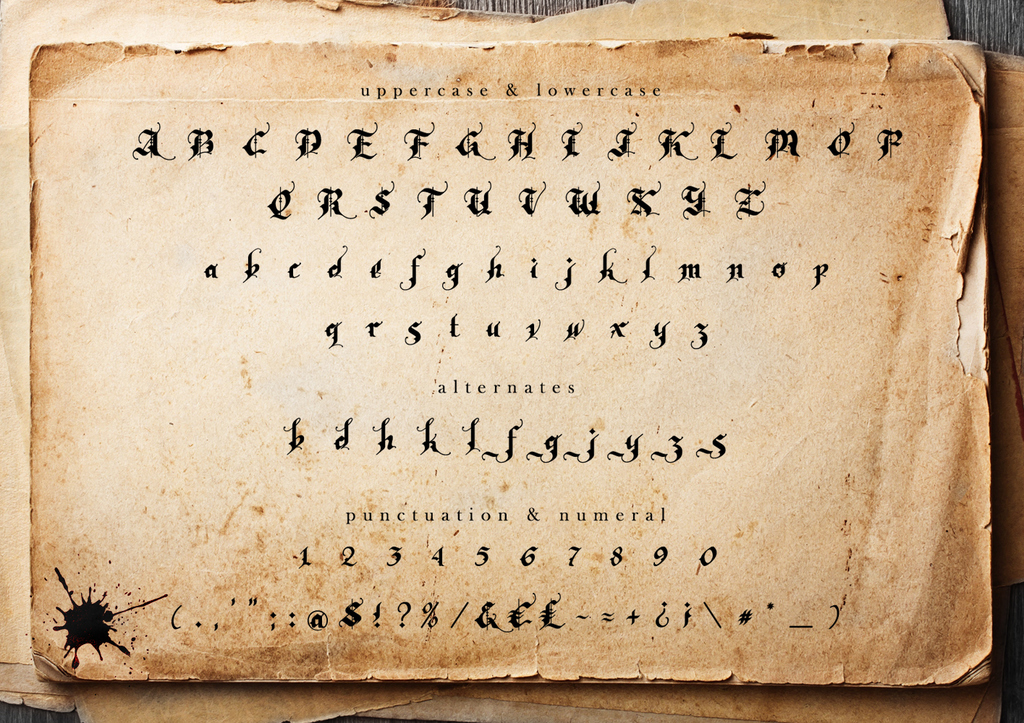 Rhapsody Black Letter