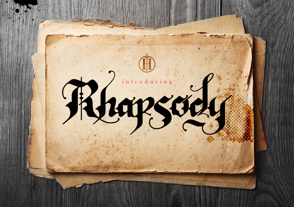 Rhapsody Black Letter