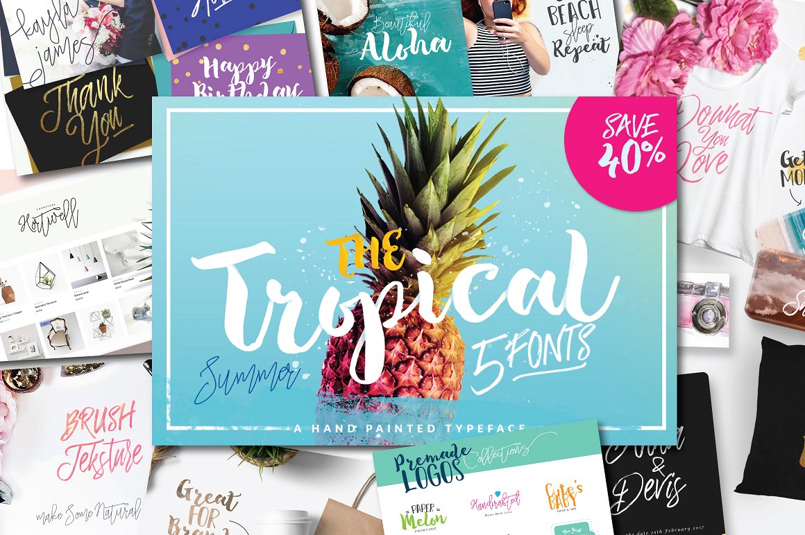 The Tropical Typeface