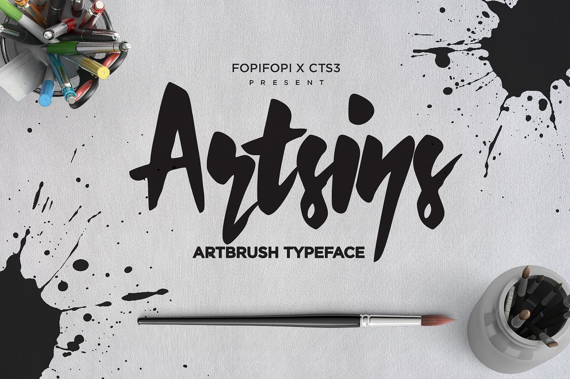 Artsins Typeface Artsins Typeface