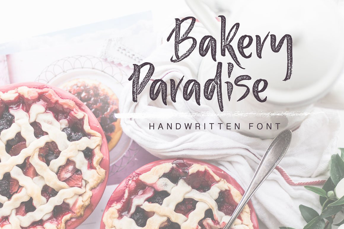 Bakery Paradise Handwritten