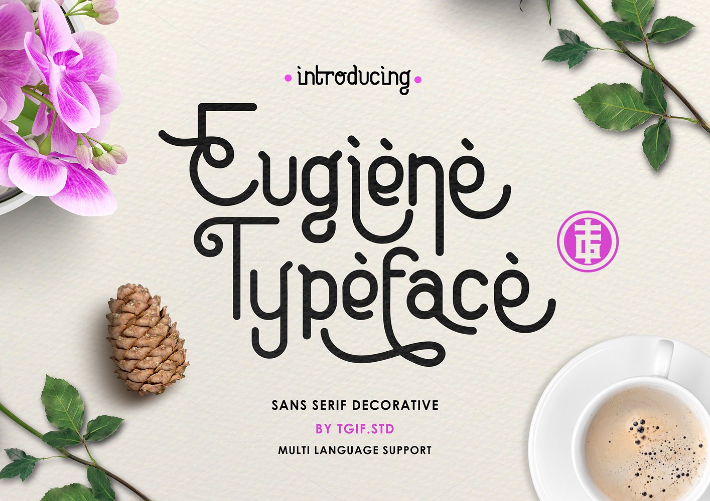 Eugiene Typeface Eugiene Typeface