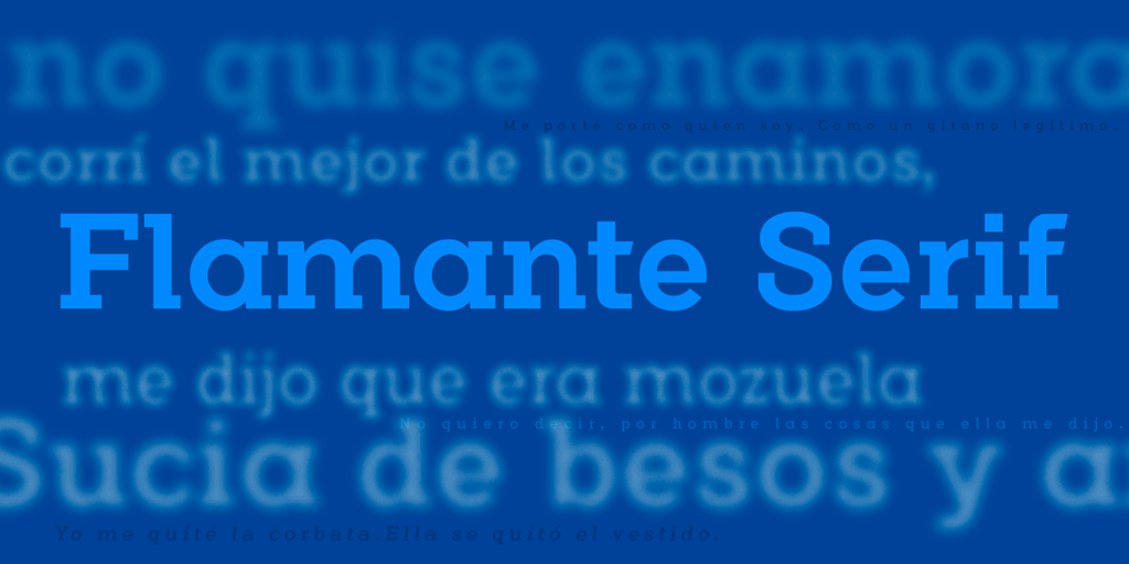 Flamante Serif Flamante Serif