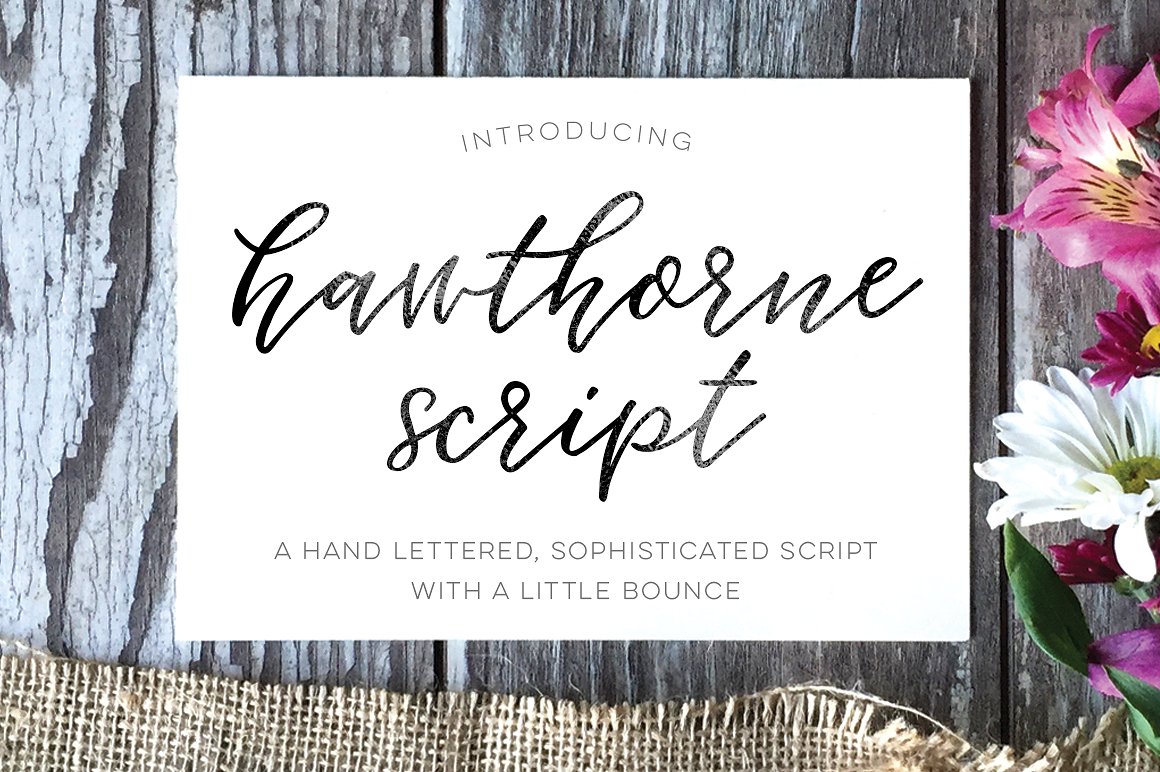 Hawthorne Script