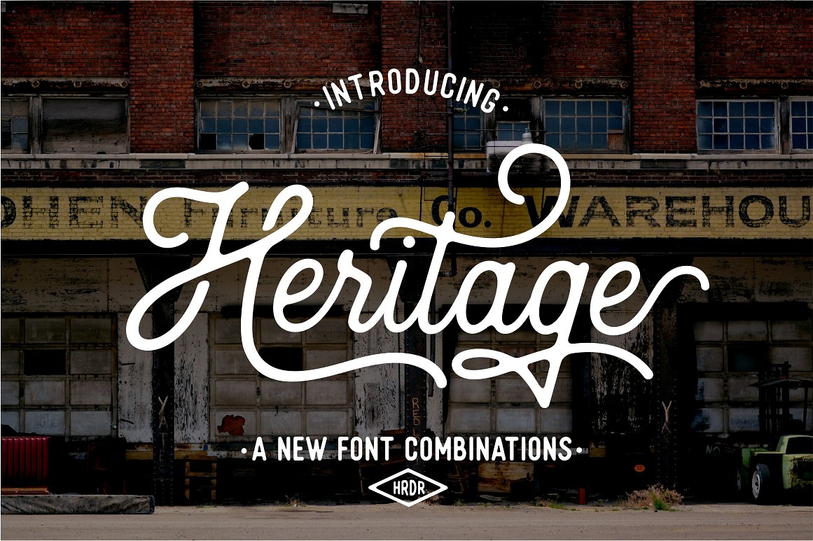 Heritage Typeface Heritage Typeface