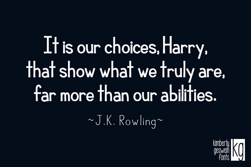 KG Compassion Typeface