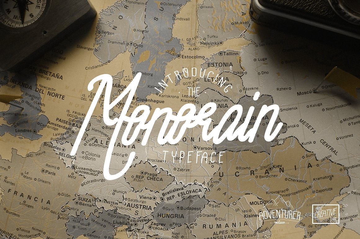 Monorain Vintage Handrawn