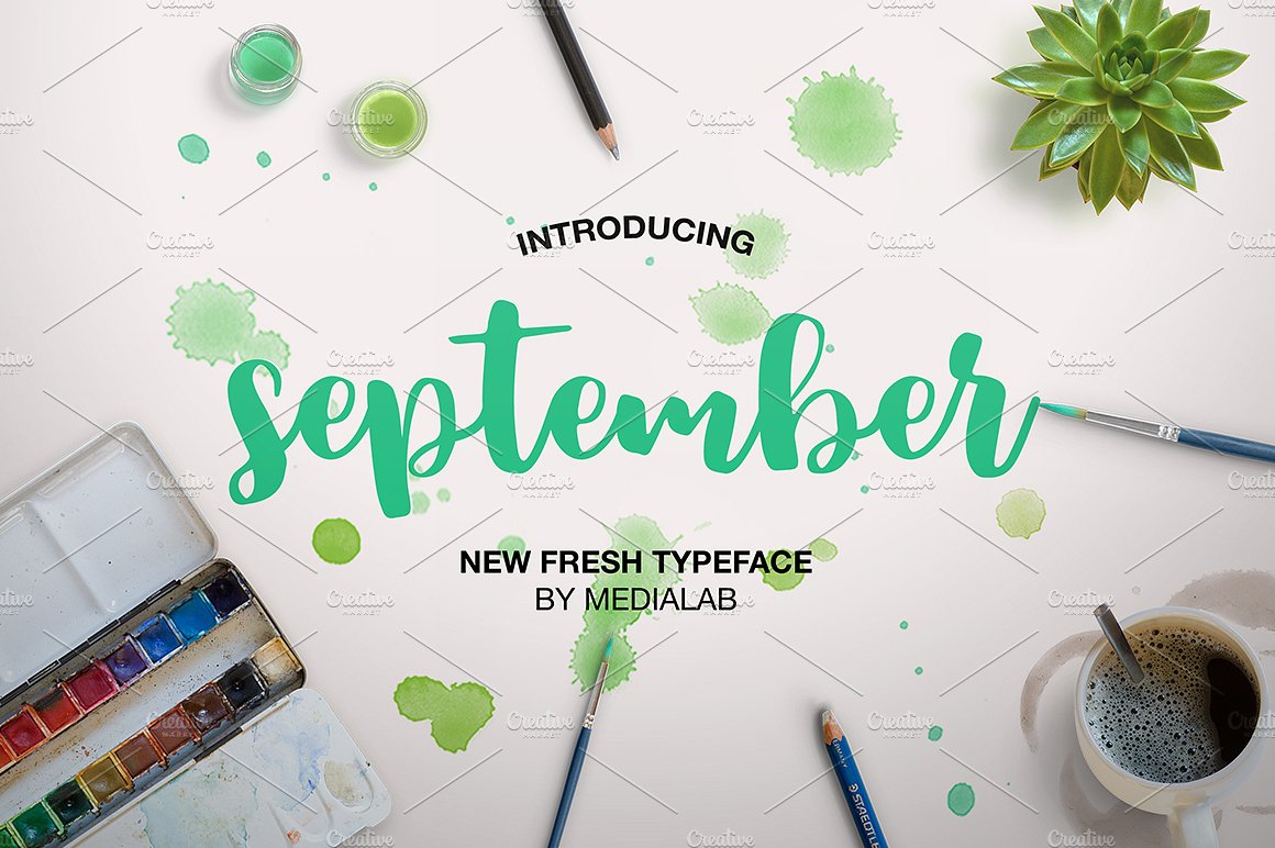 September Script Download fonts