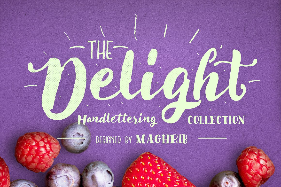 Delight Font Pack & Extra Delight Font Pack & Extra