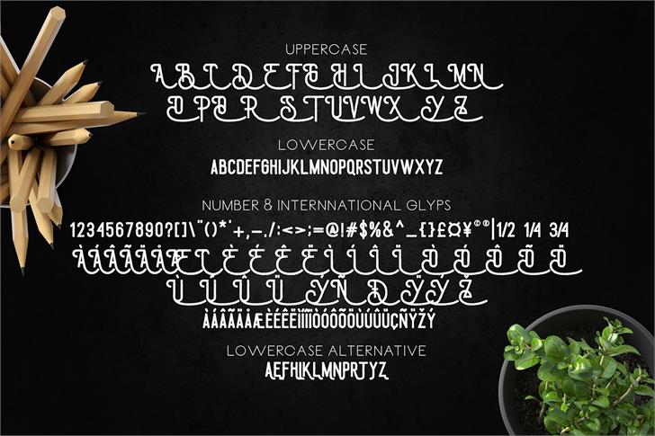 Draconian Typeface