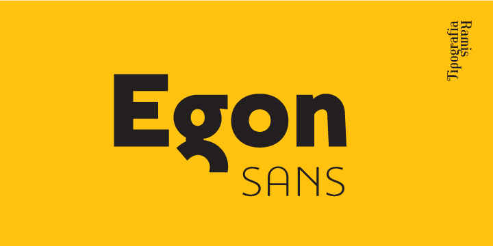 Egon Sans Font Family