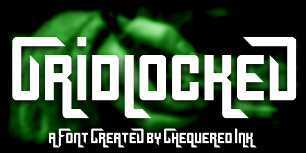Gridlocked Typeface