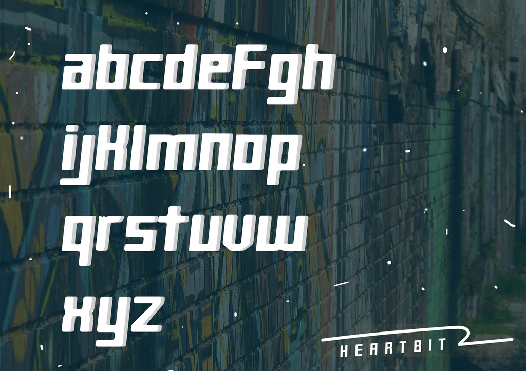 Heartbit Typeface