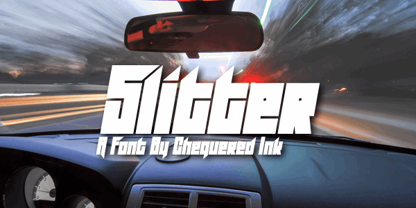Slitter Typeface