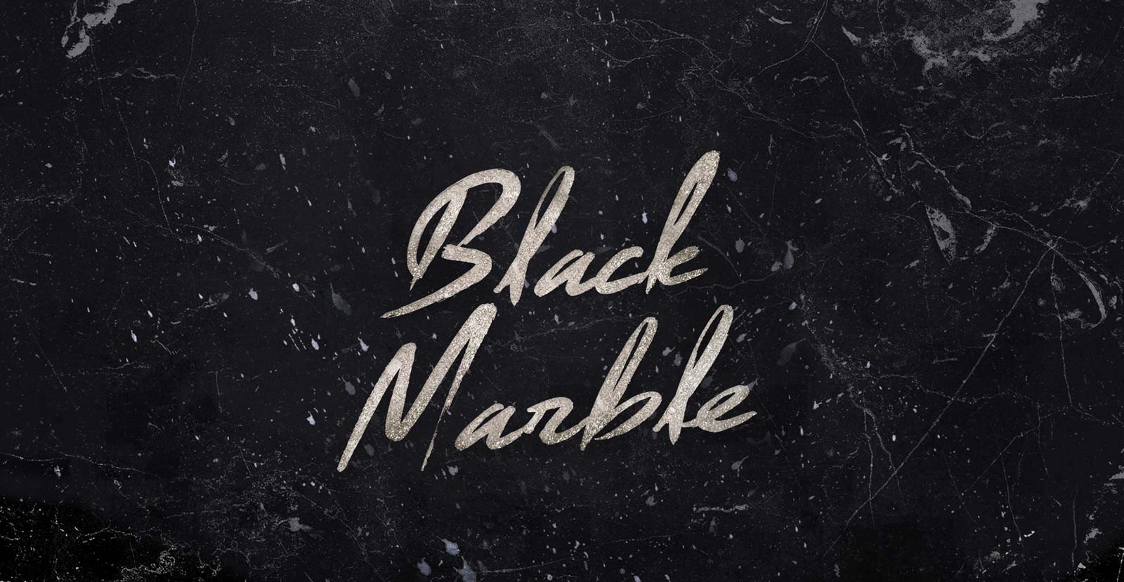 Black Marble Script