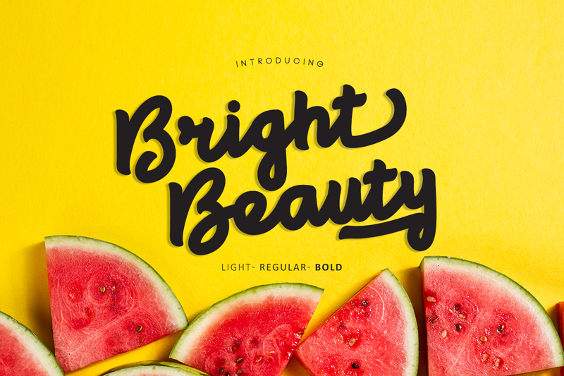 Bright Beauty Script Bright Beauty Script