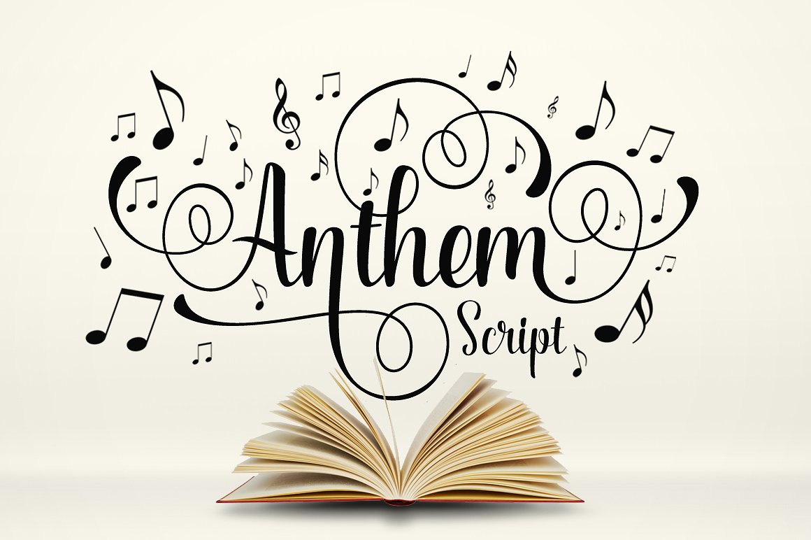 Free Anthem Script Script Fonts