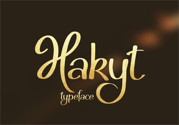 Hakyt Typeface Hakyt Typeface