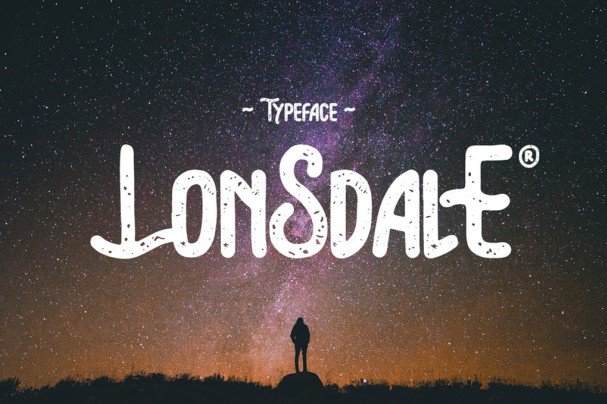 lonsdale schriftart