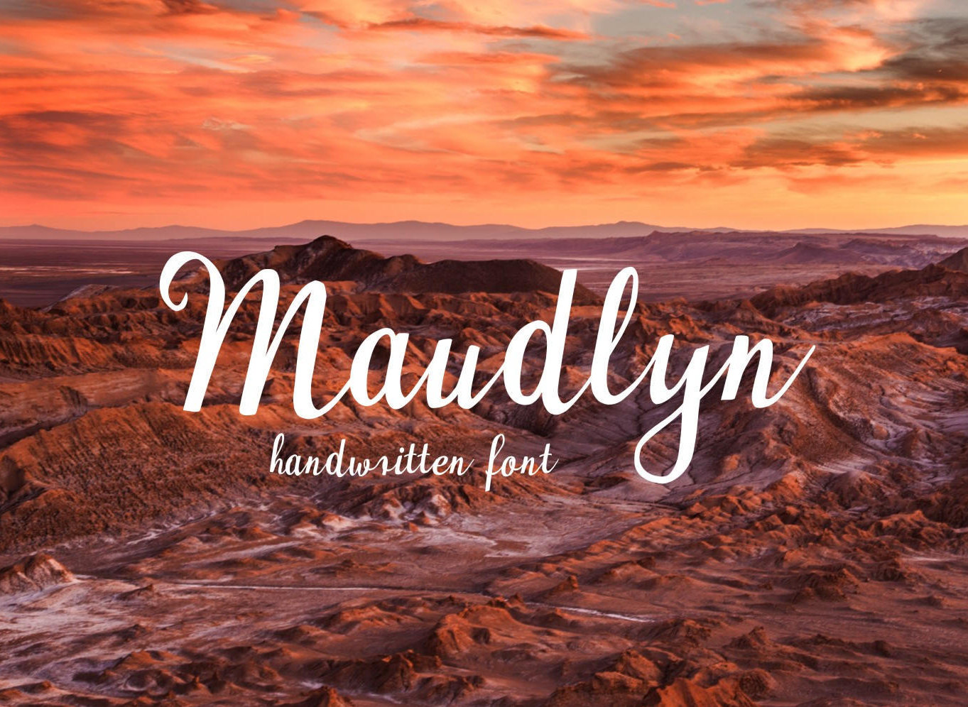 Maudlyn Script