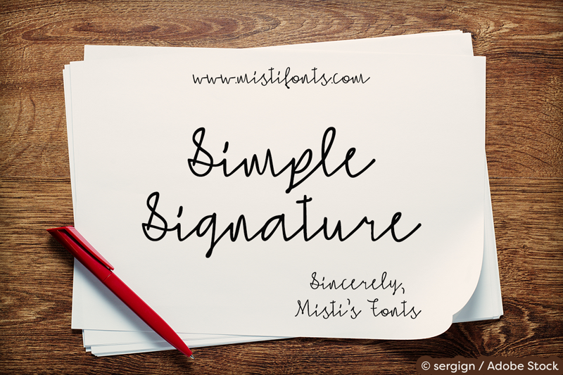Simple Signature Simple Signature