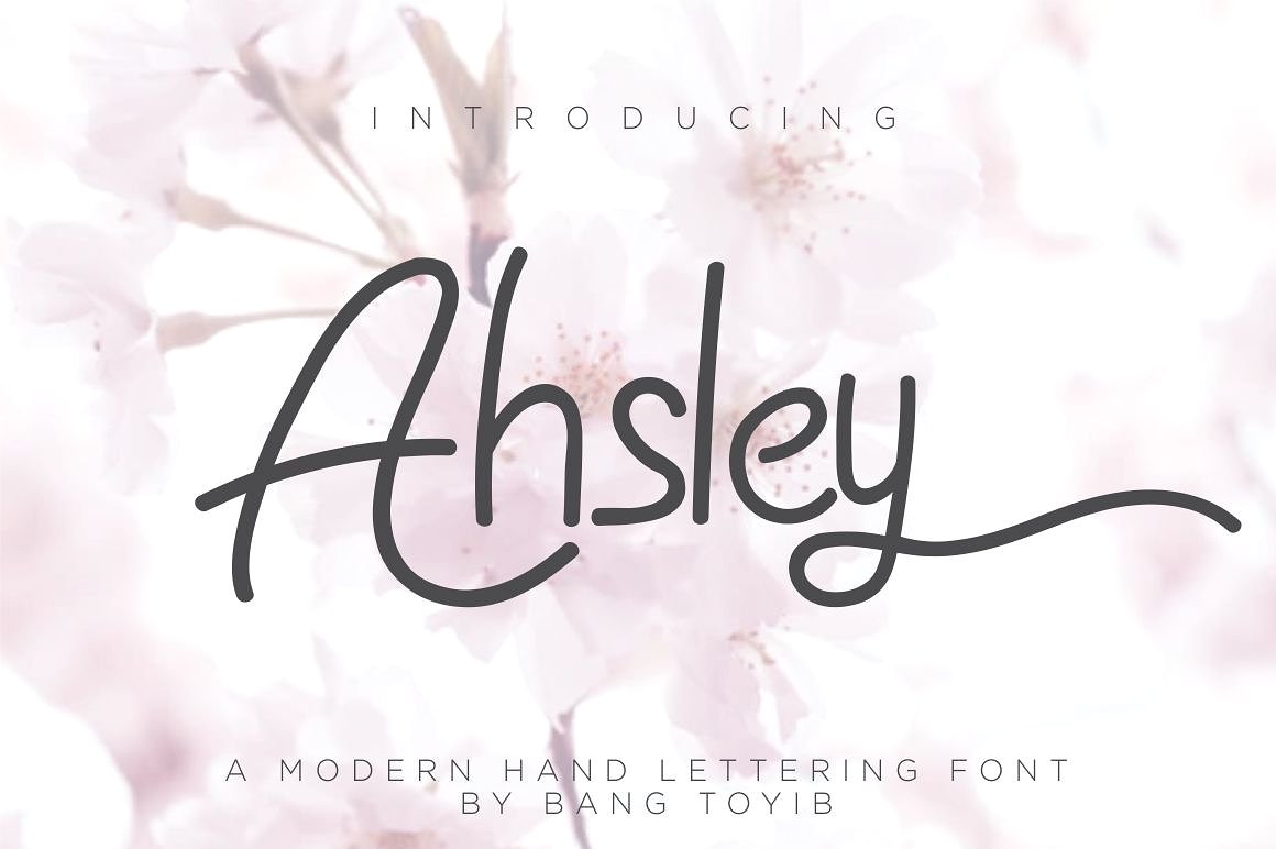Ahsley Script