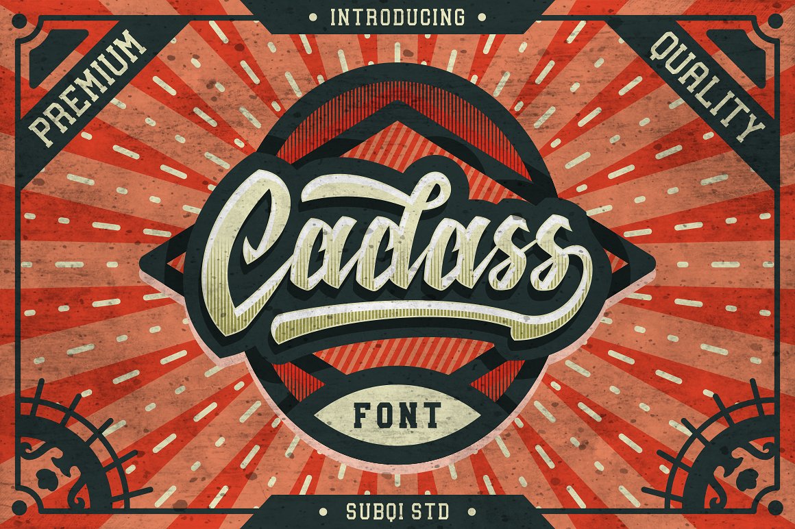 Cadass Typeface Cadass Typeface