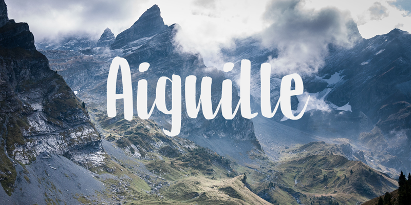 DK Aiguille Script DK Aiguille Script