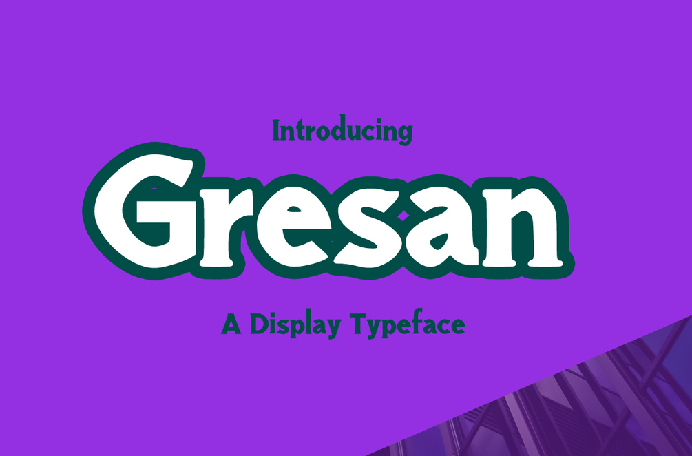 Gresan Typeface